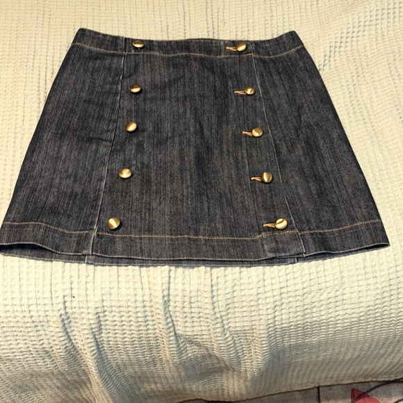 MICHAEL Michael Kors Dresses & Skirts - Michael Kors Mini Denim Mini Skirt